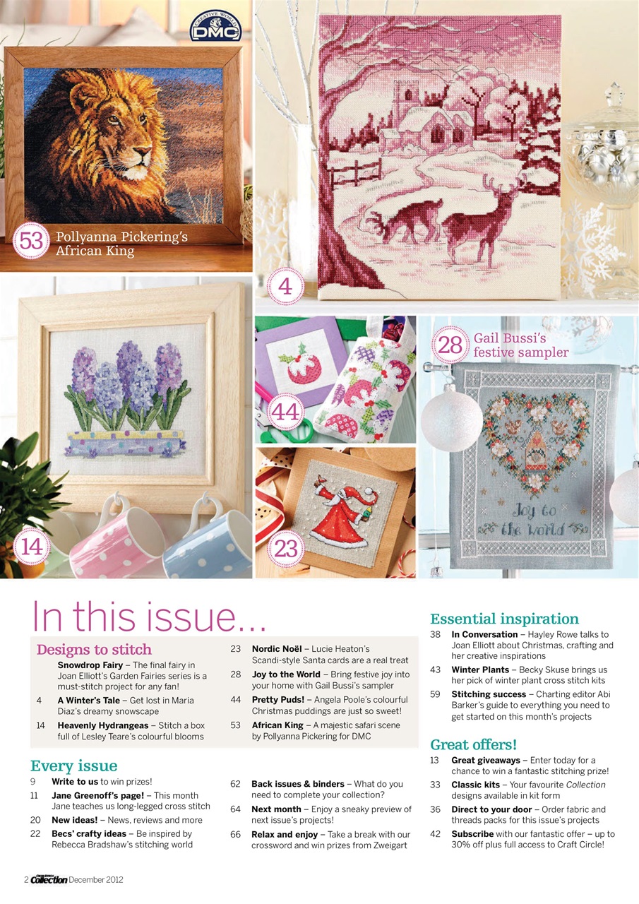 Cross Stitch Collection Preview Pages