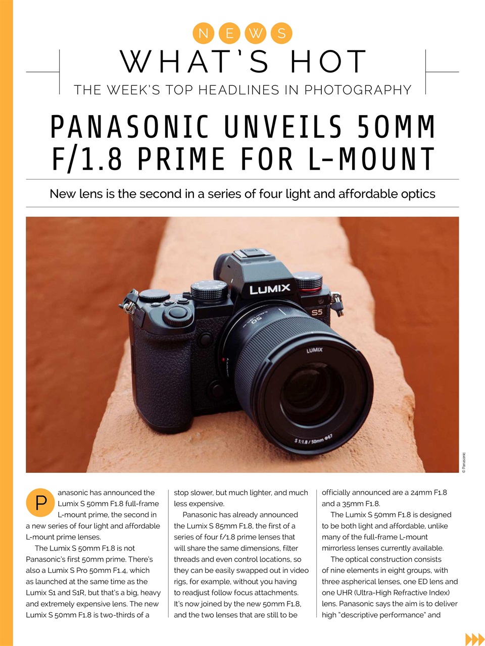 Photography Week Preview Pages