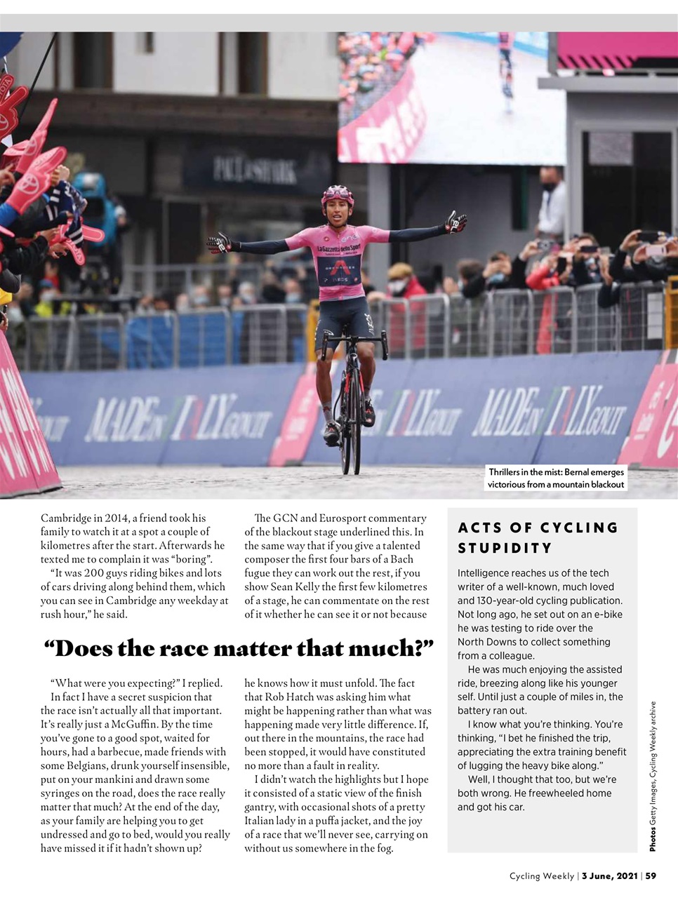 Cycling Weekly Preview Pages