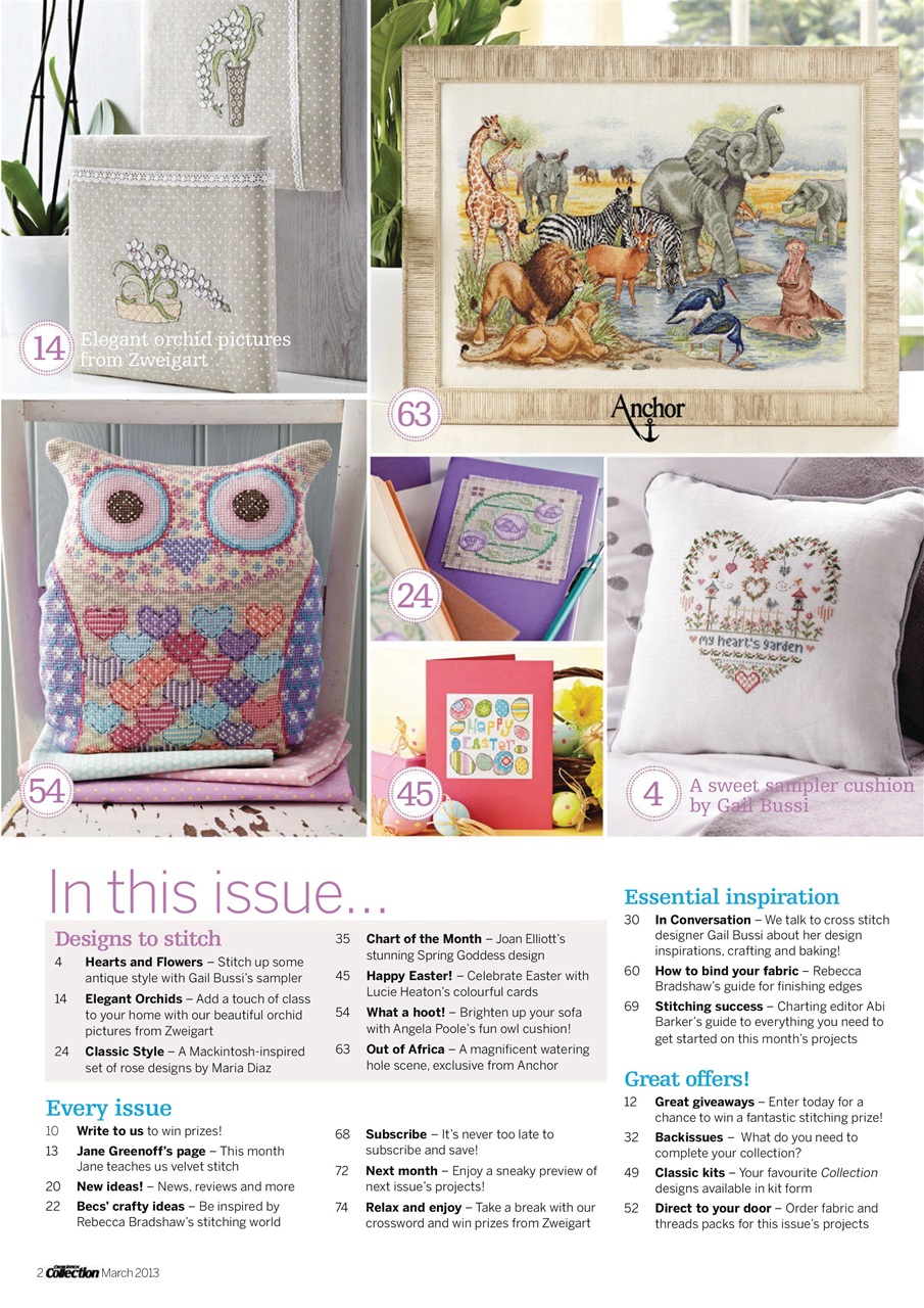 Cross Stitch Collection Preview Pages