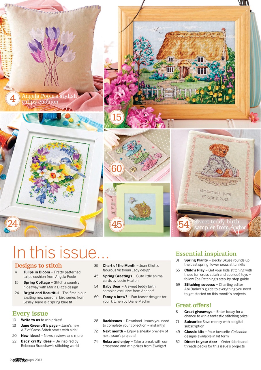Cross Stitch Collection Preview Pages