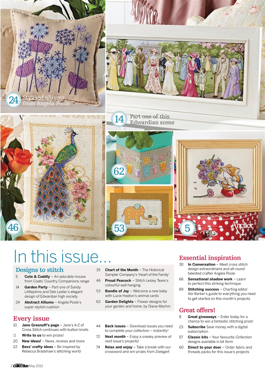 Cross Stitch Collection Preview Pages