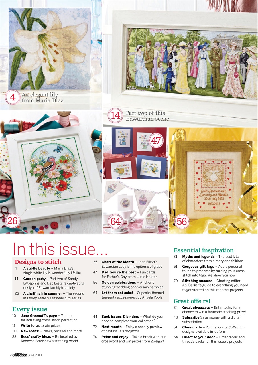 Cross Stitch Collection Preview Pages