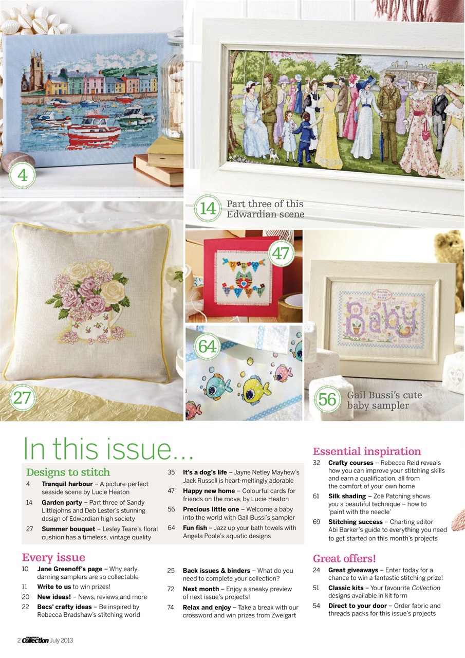 Cross Stitch Collection Preview Pages