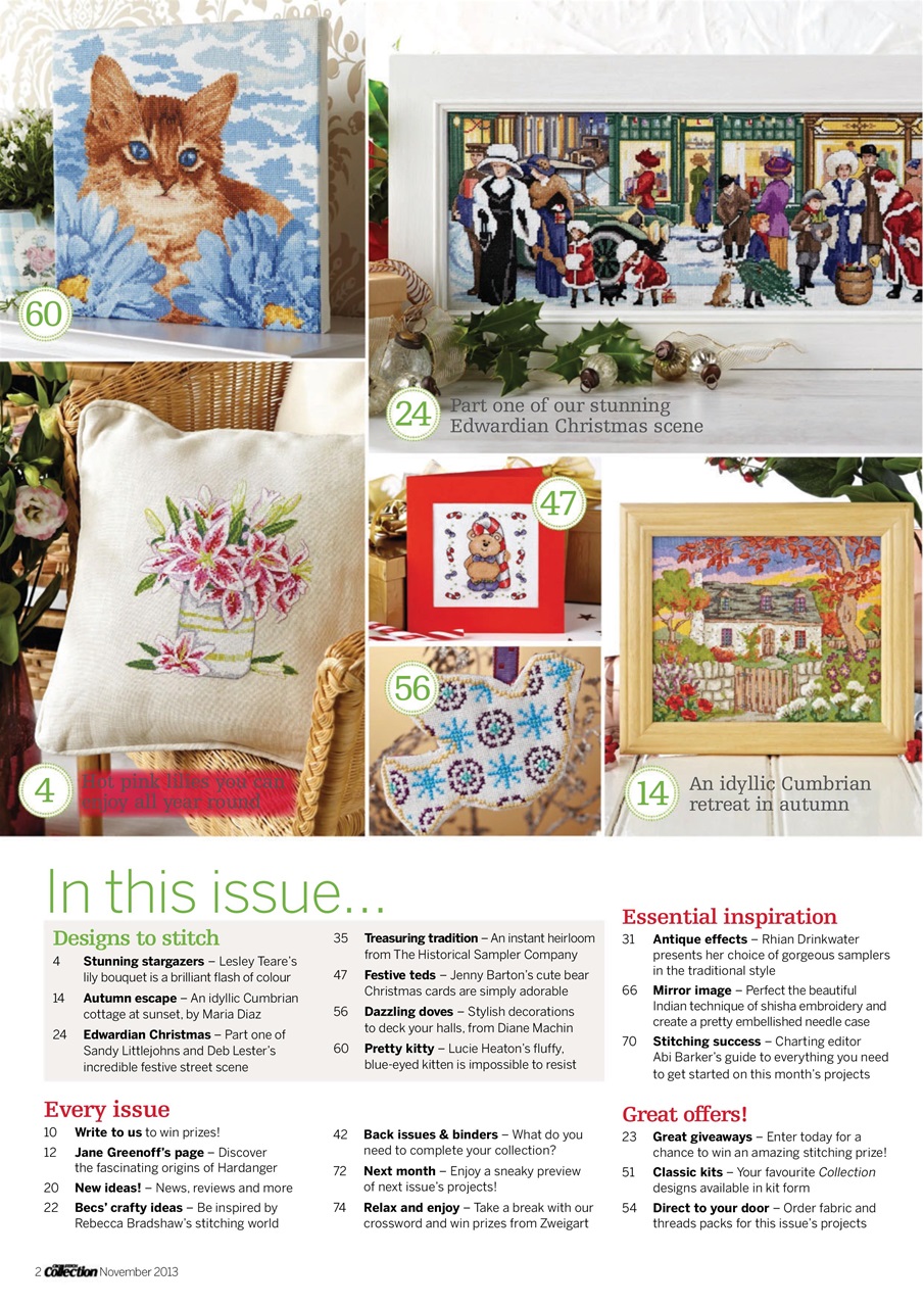 Cross Stitch Collection Preview Pages