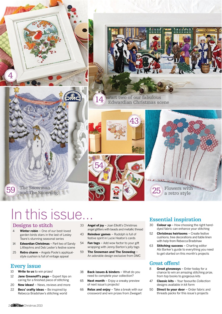 Cross Stitch Collection Preview Pages