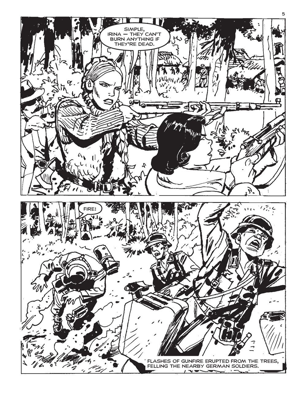 Commando Preview Pages