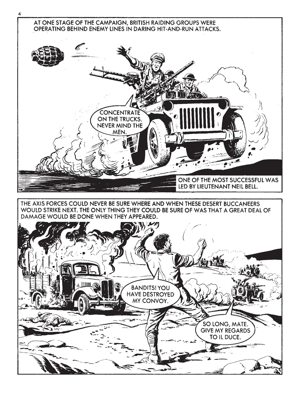 Commando Preview Pages