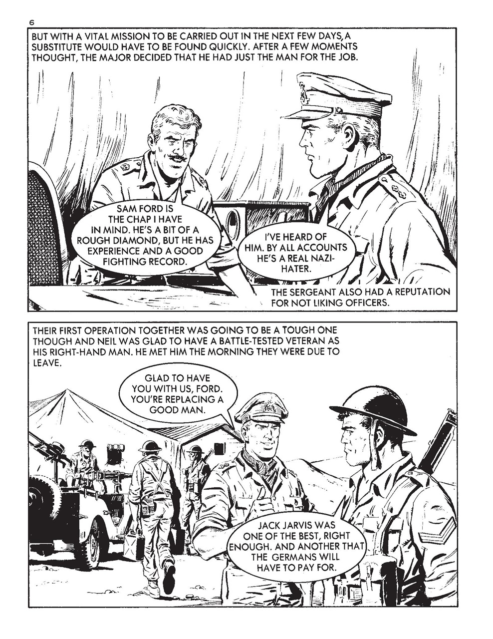 Commando Preview Pages