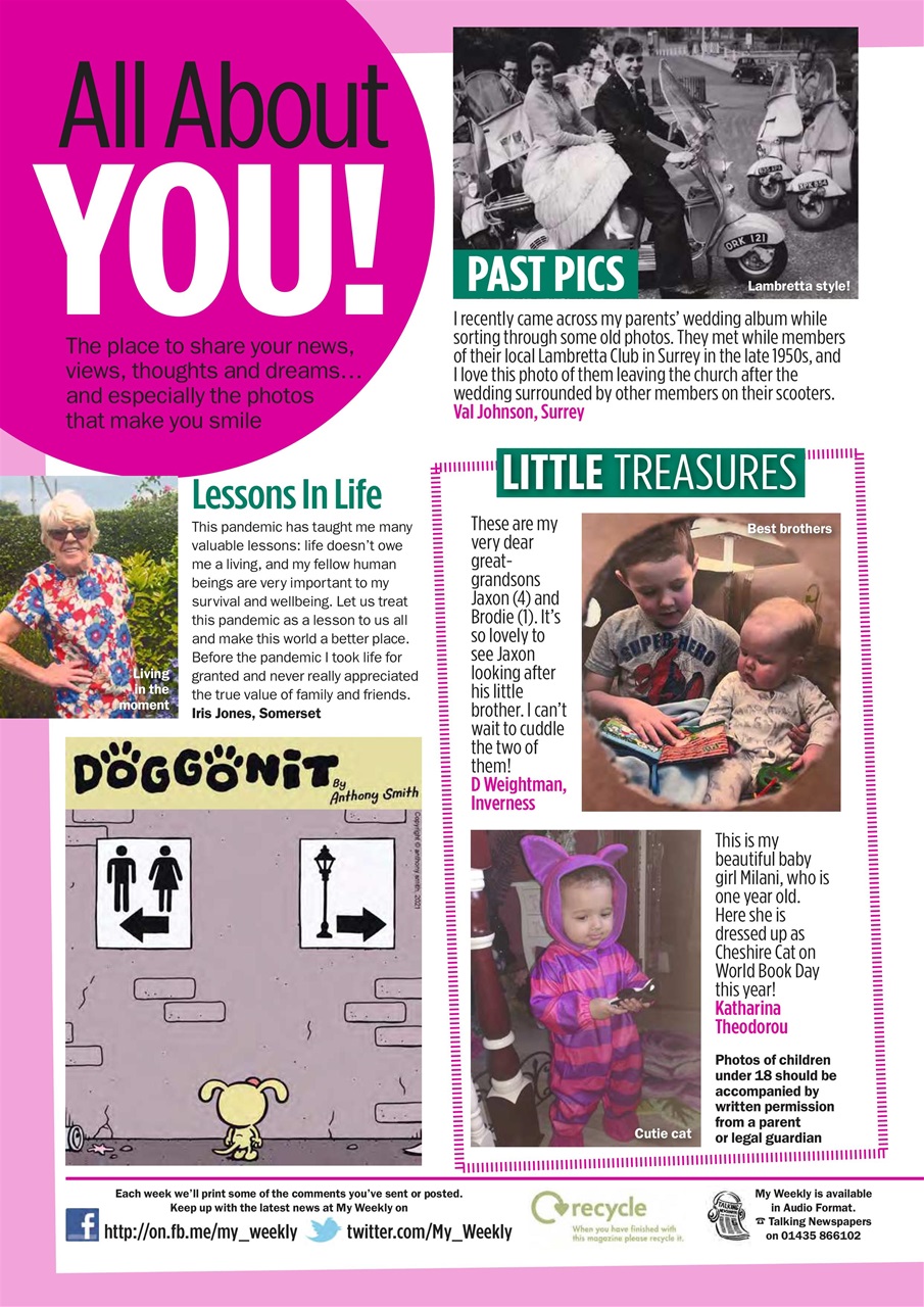 My Weekly Preview Pages