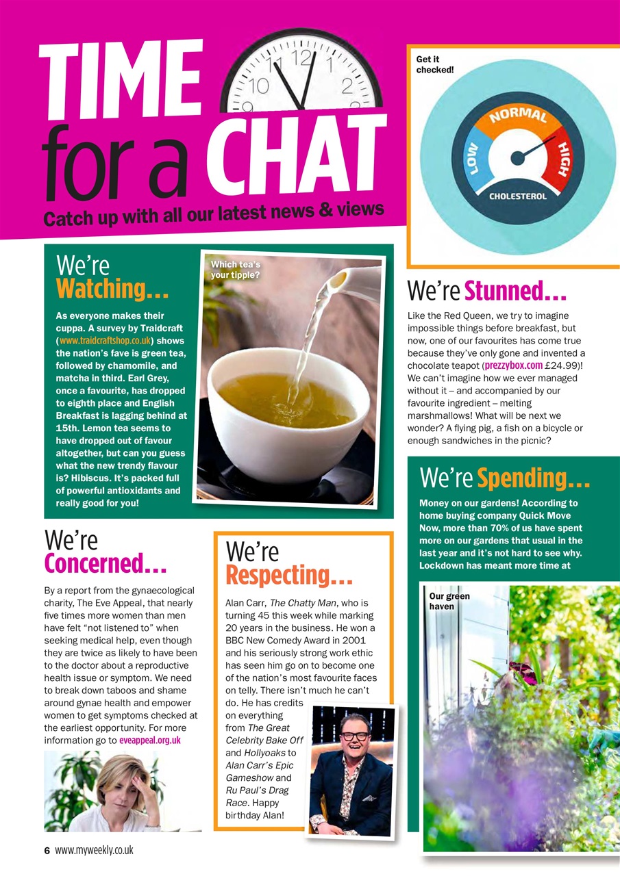 My Weekly Preview Pages