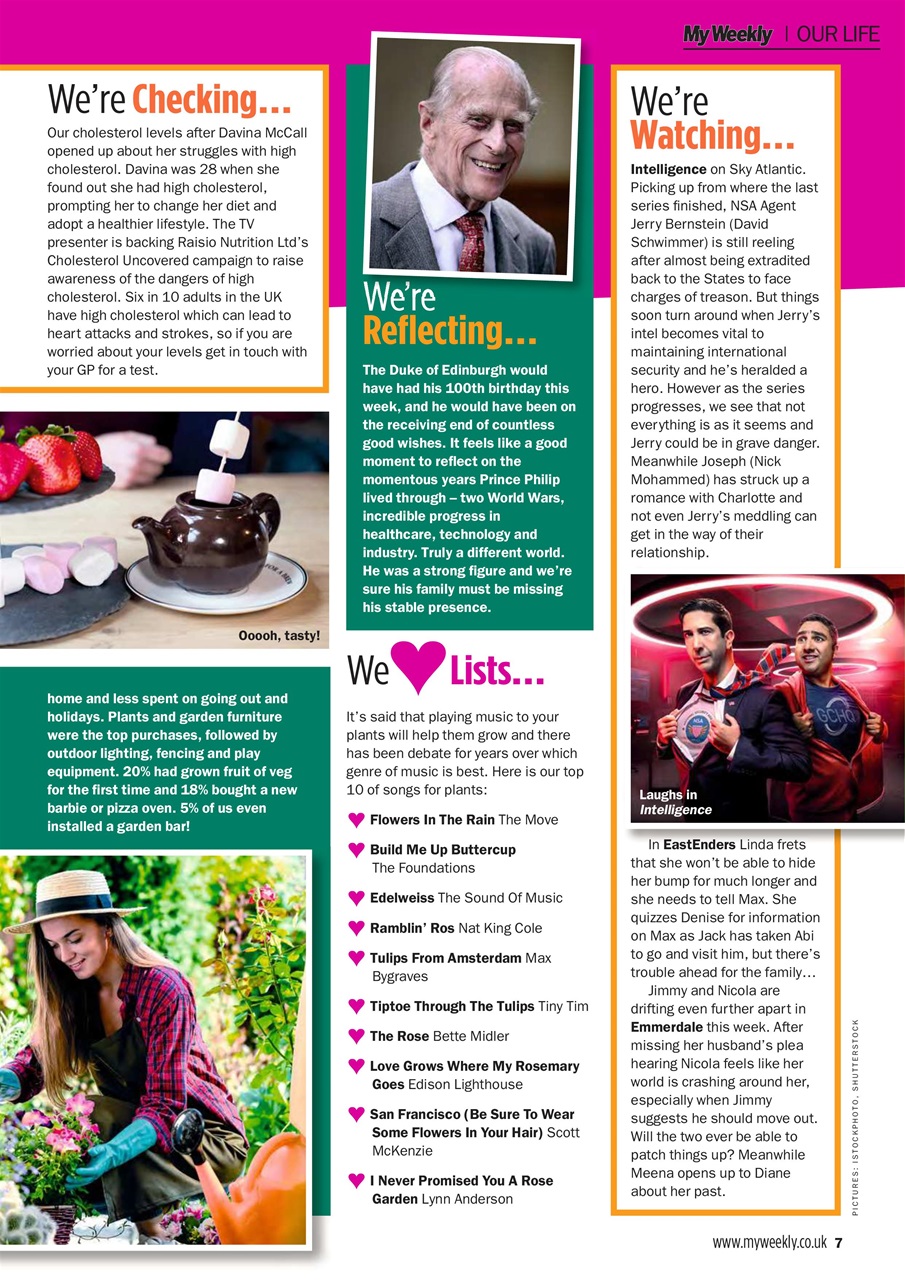 My Weekly Preview Pages