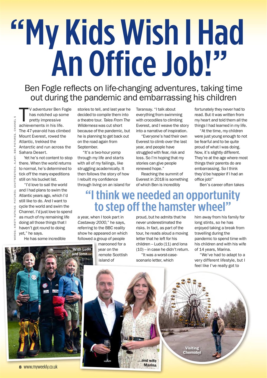 My Weekly Preview Pages