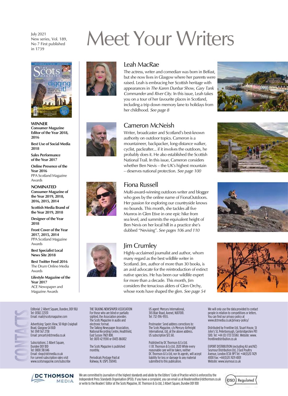 The Scots Magazine Preview Pages