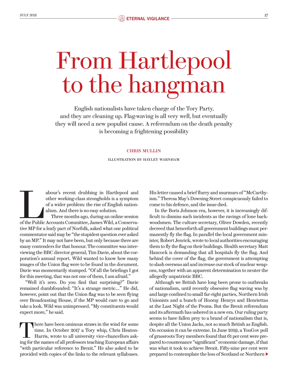 Prospect Magazine Preview Pages