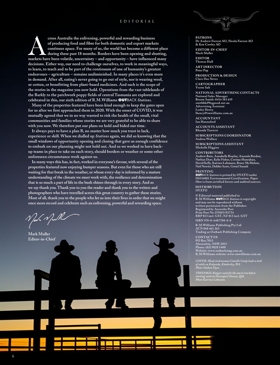 OUTBACK Magazine Preview Pages