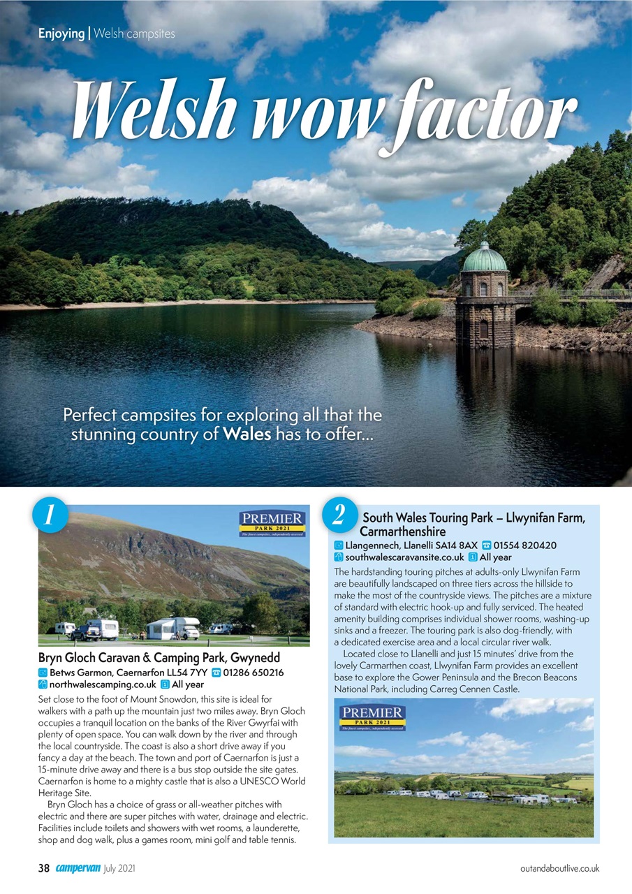 Campervan Preview Pages