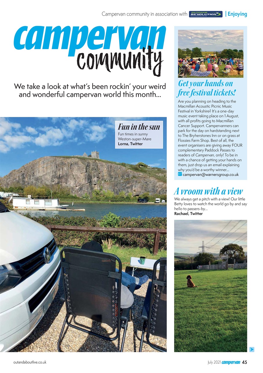 Campervan Preview Pages