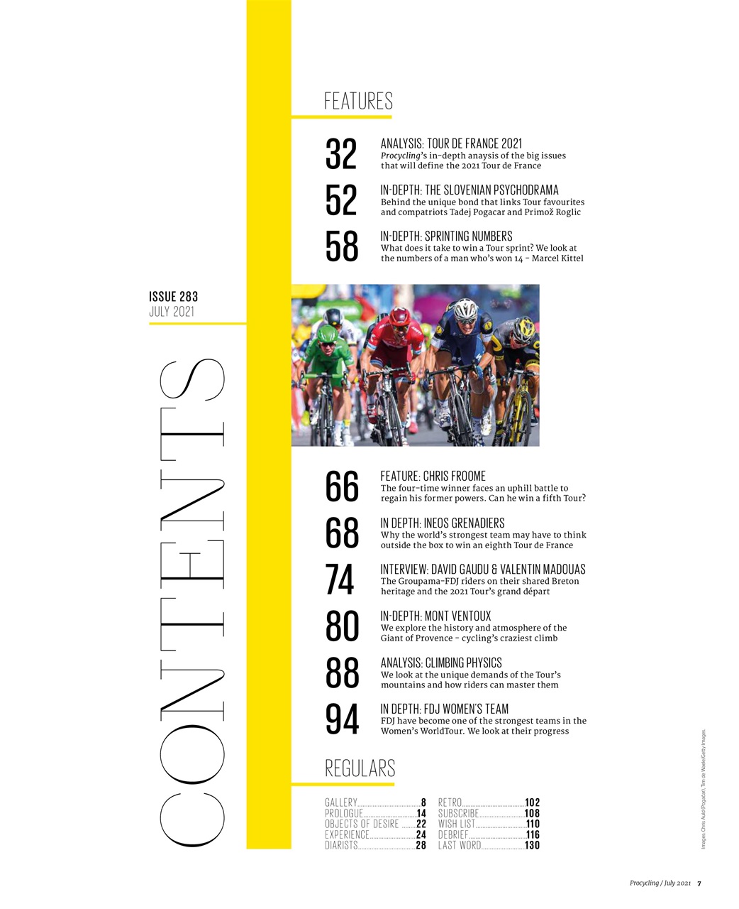 Procycling Preview Pages