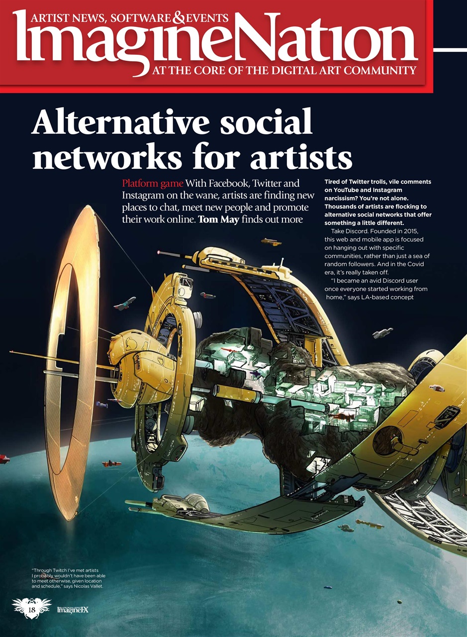 ImagineFX Preview Pages