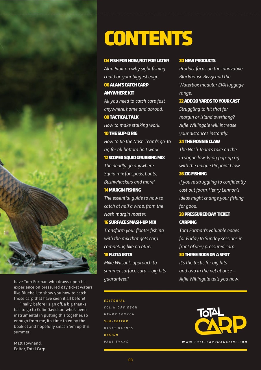 Total Carp Preview Pages