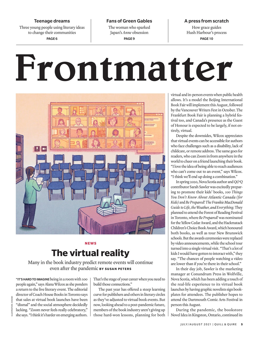 Quill & Quire Preview Pages