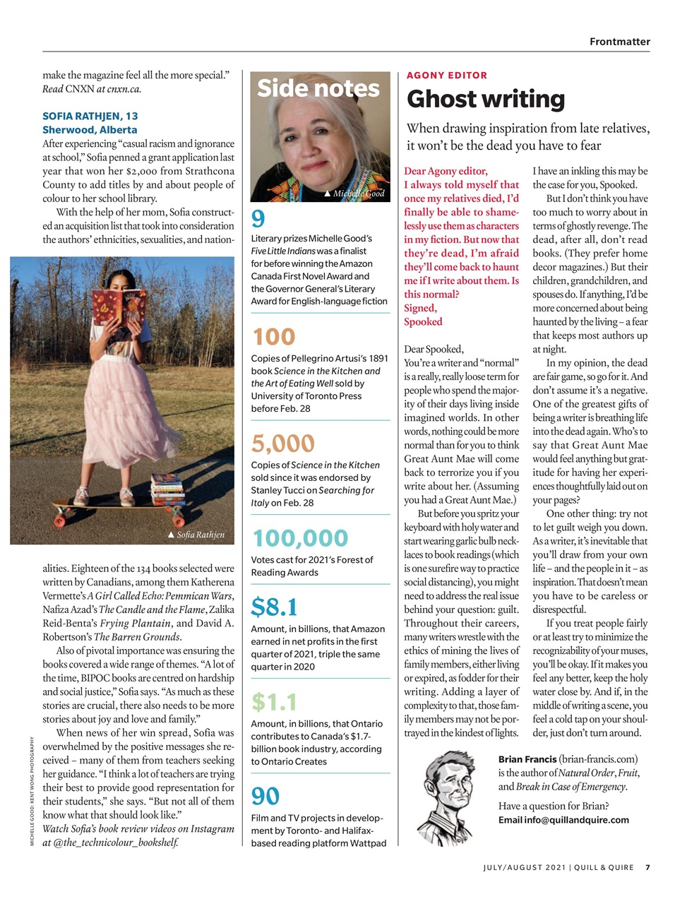 Quill & Quire Preview Pages