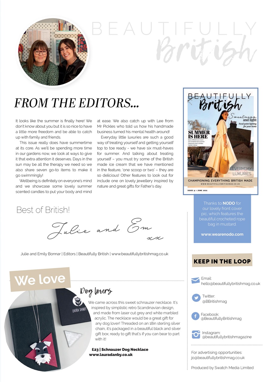 Beautifully British Preview Pages