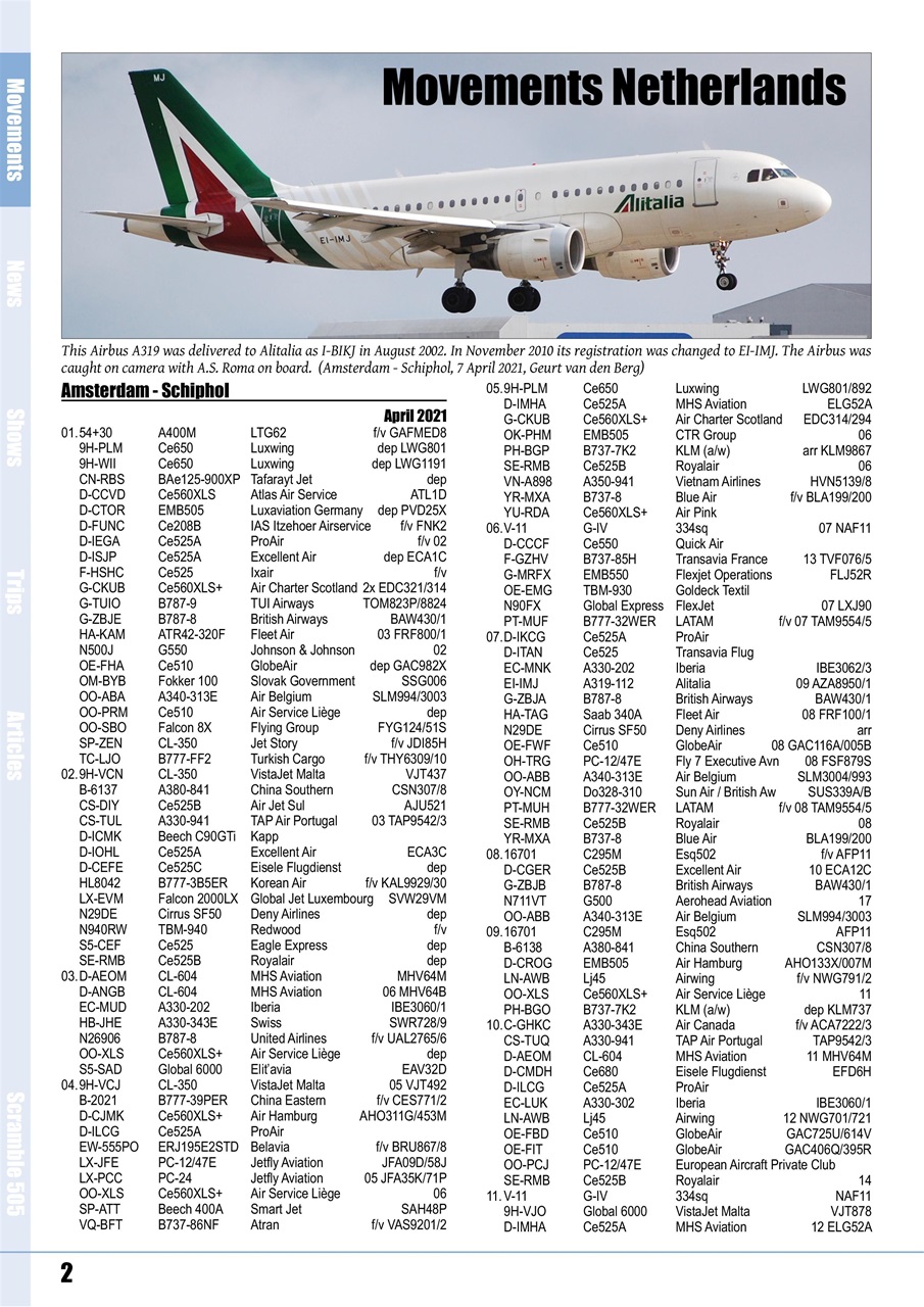 Scramble Magazine Preview Pages