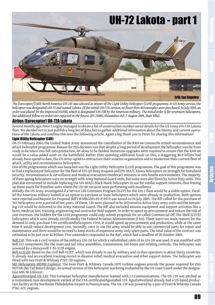 Scramble Magazine Preview Pages