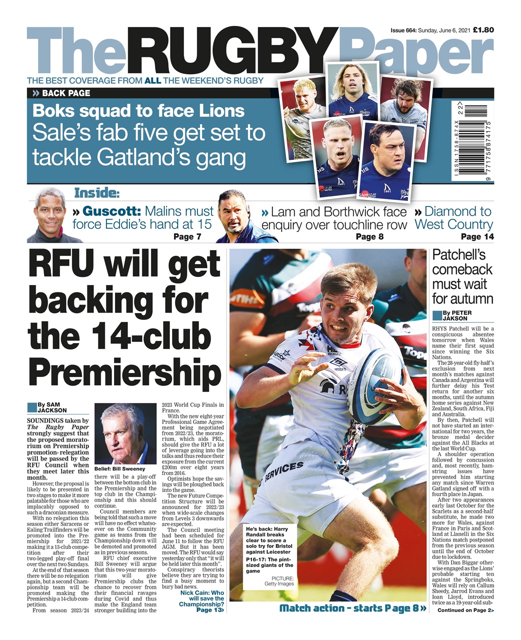 The Rugby Paper Preview Pages