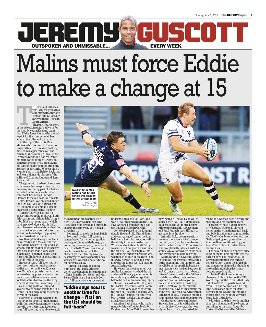 The Rugby Paper Preview Pages