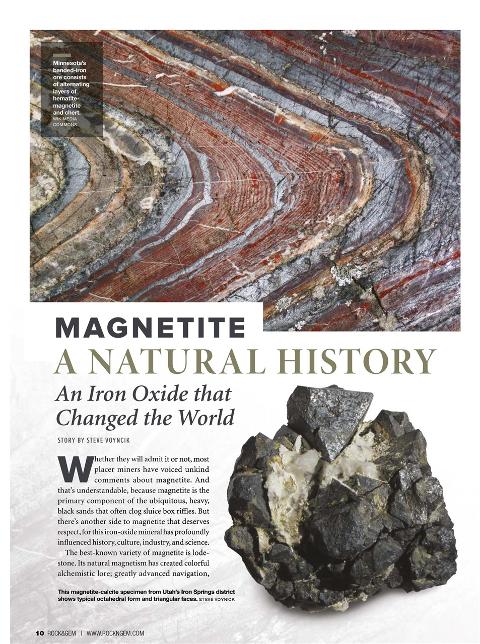 Rock&Gem Magazine Preview Pages
