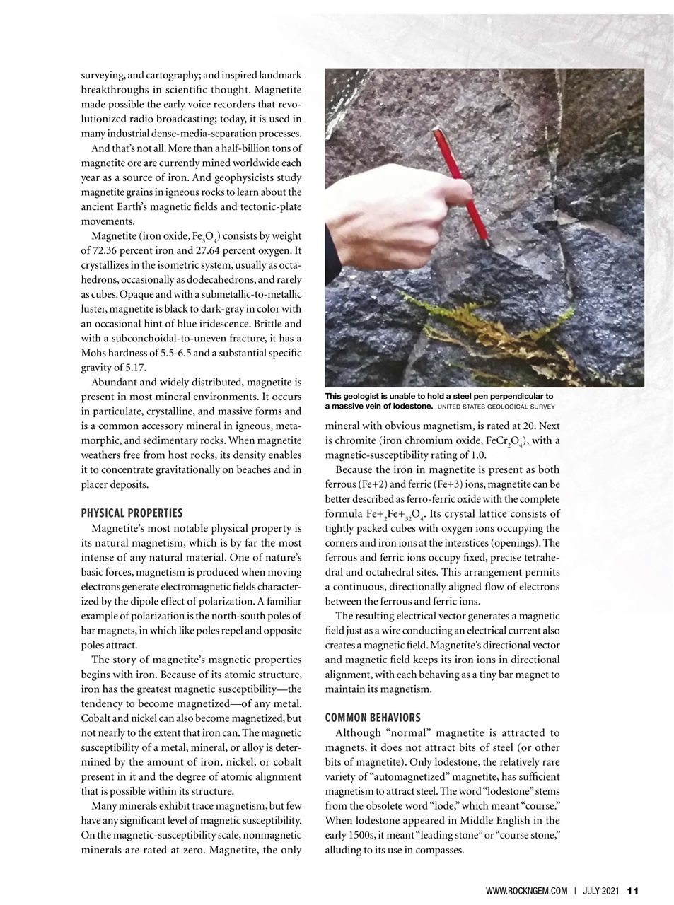 Rock&Gem Magazine Preview Pages