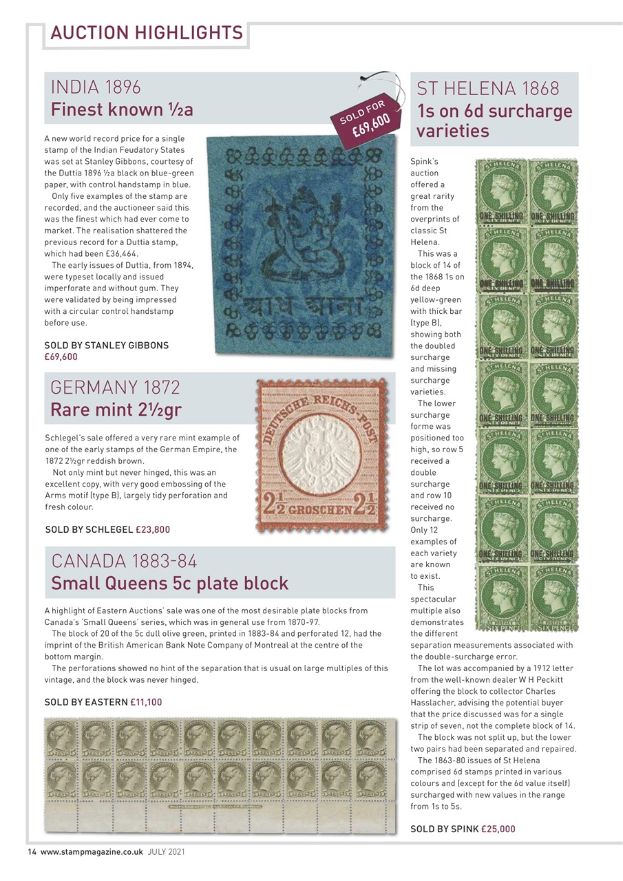 Stamp Magazine Preview Pages