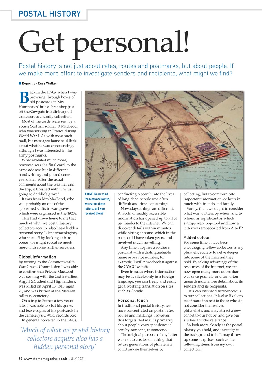 Stamp Magazine Preview Pages