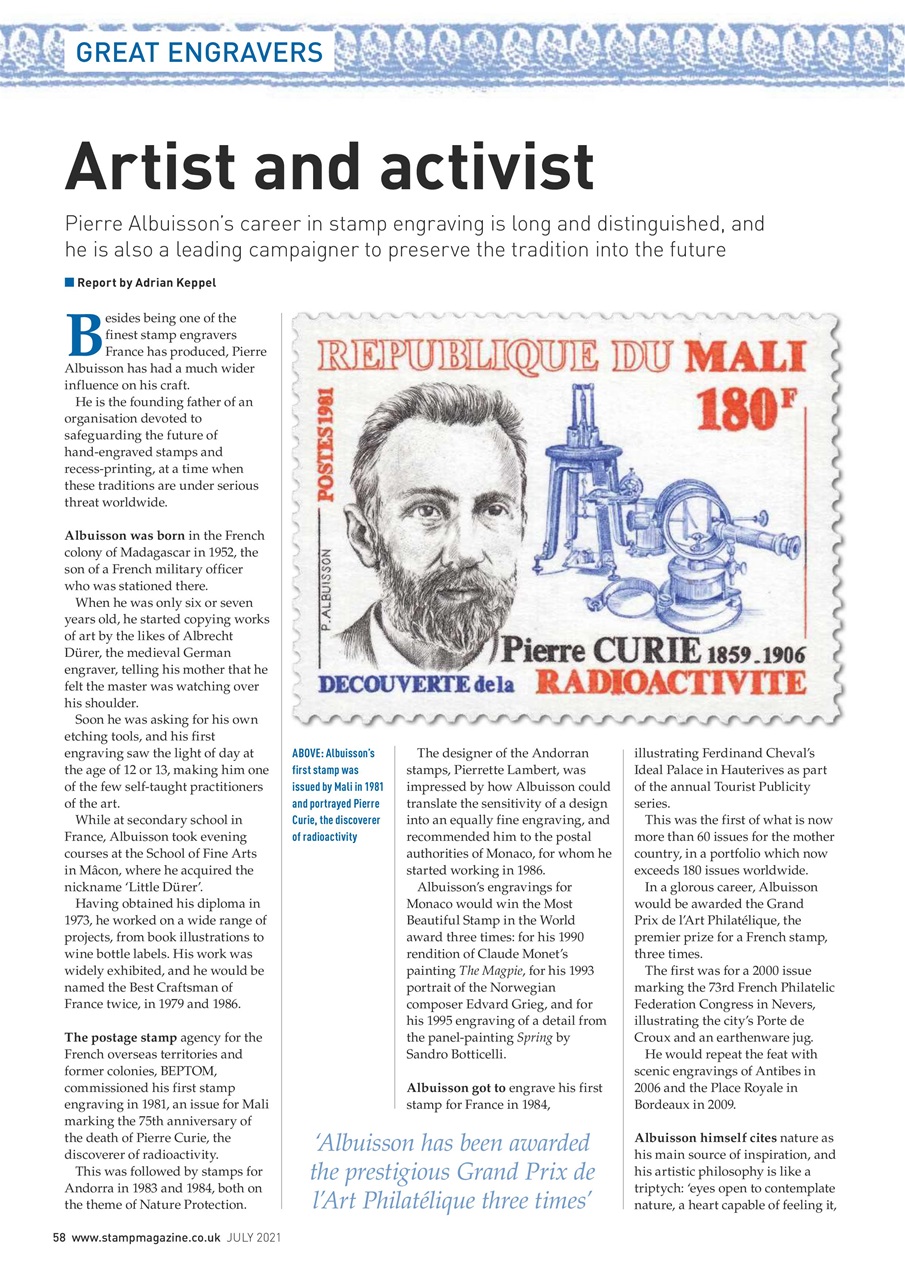 Stamp Magazine Preview Pages