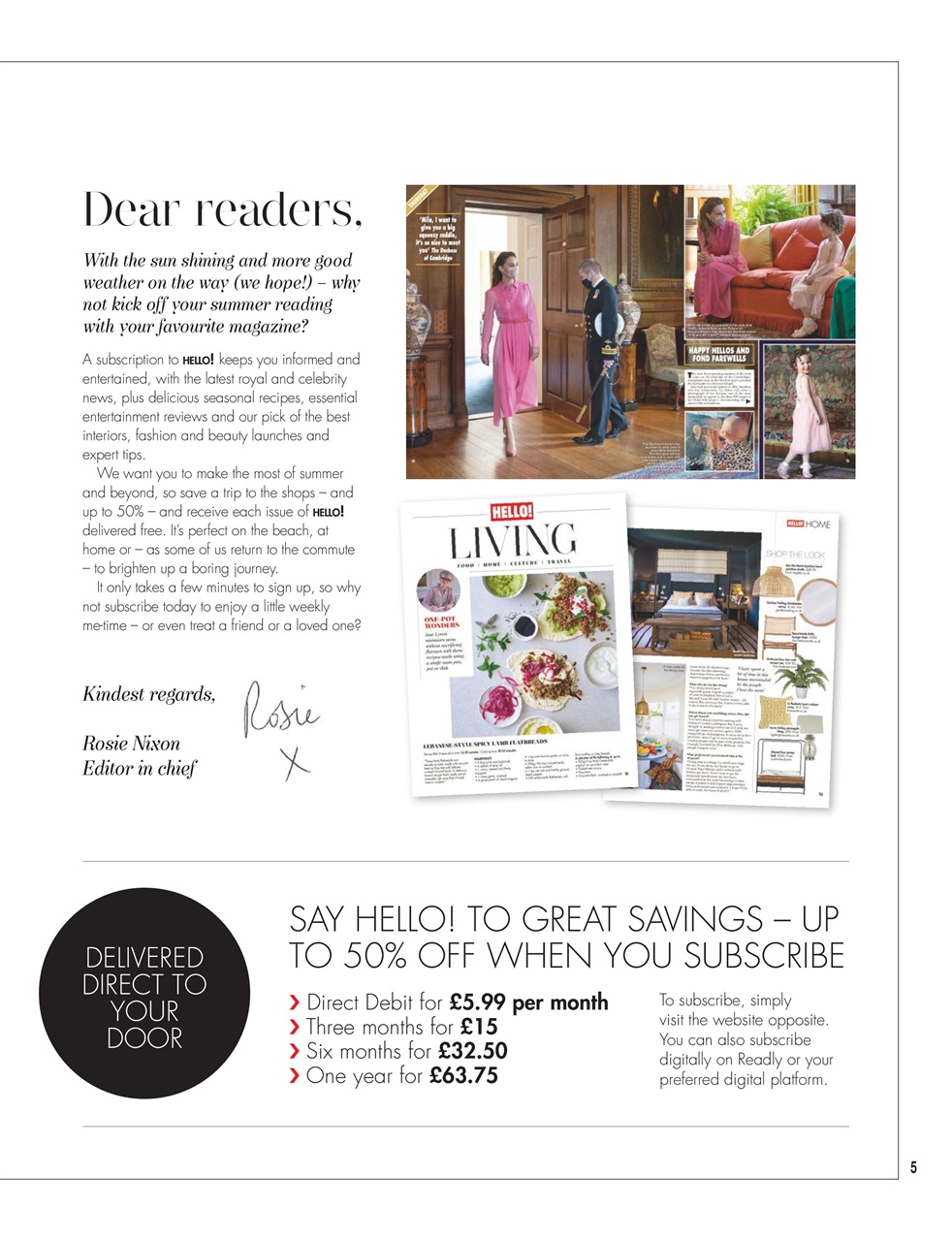 Hello! Magazine Preview Pages