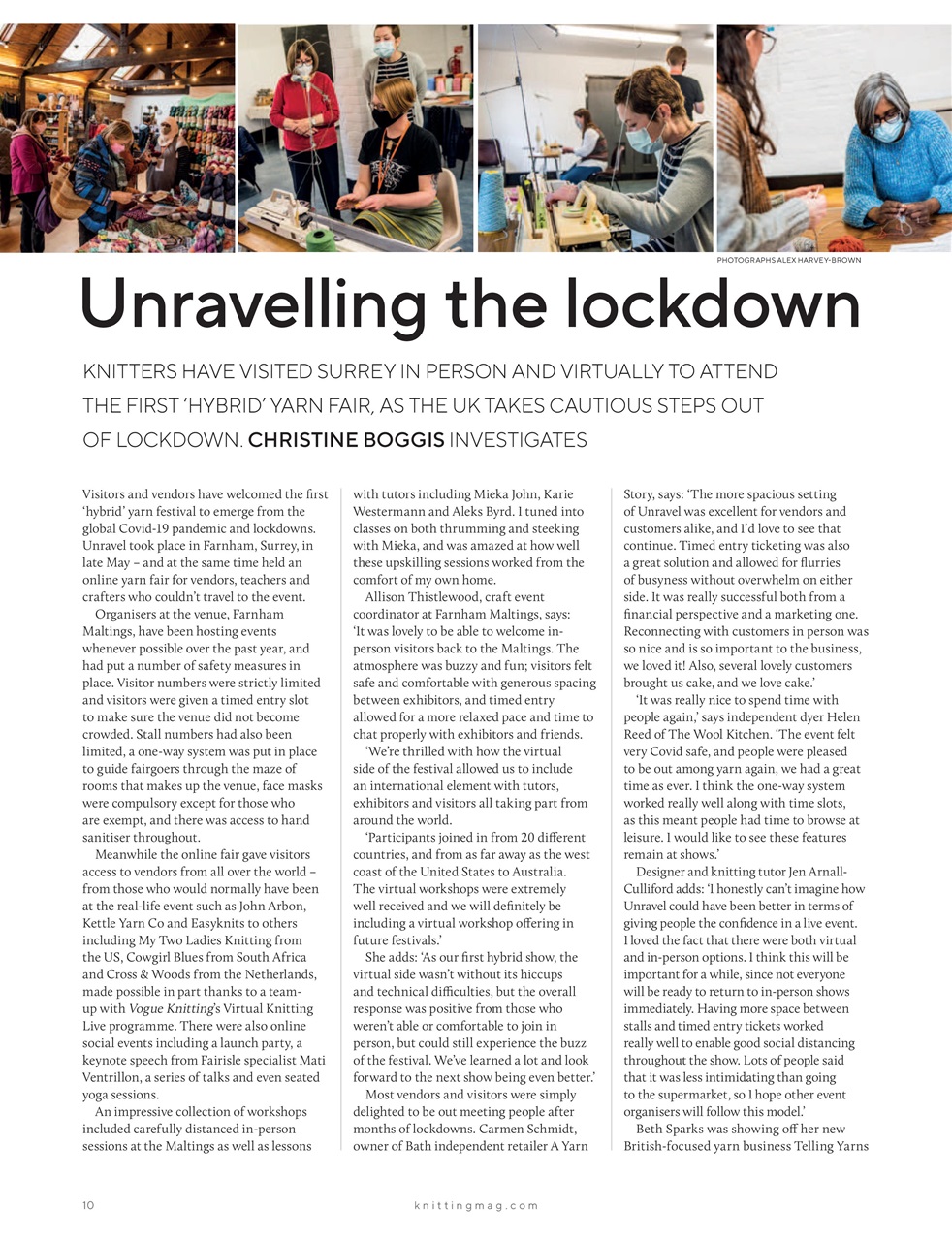 Knitting Preview Pages