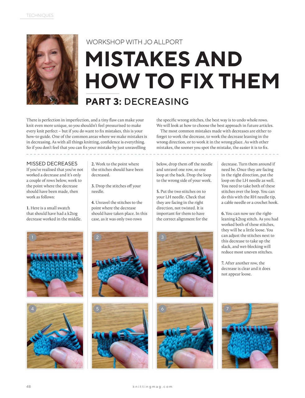 Knitting Preview Pages