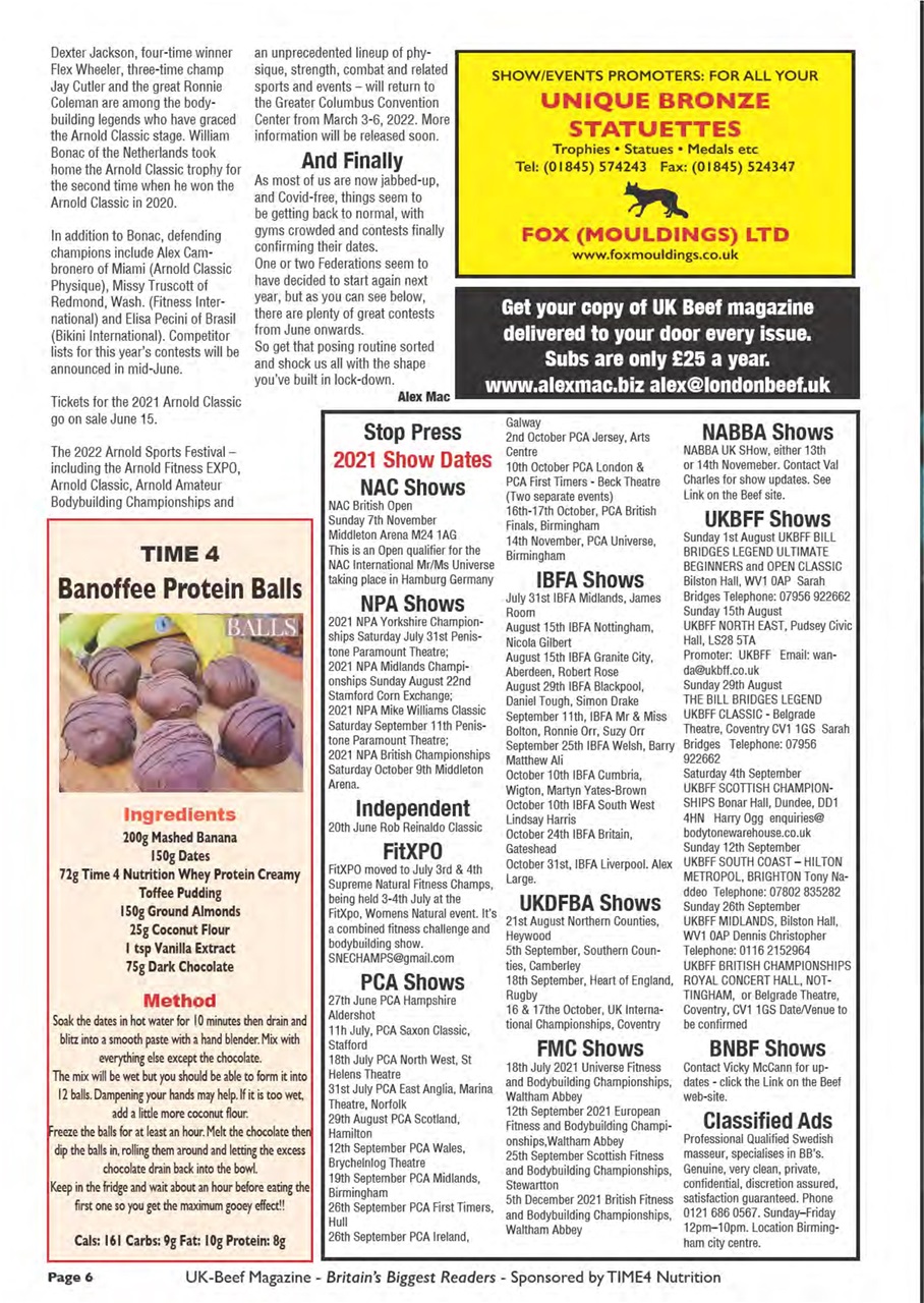 UK Beef Magazine Preview Pages