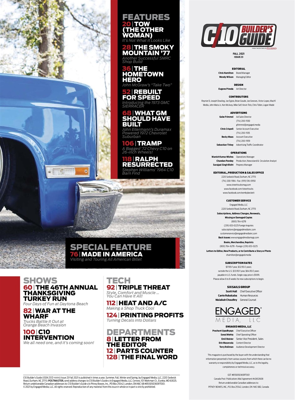 C10 Builder's Guide Preview Pages