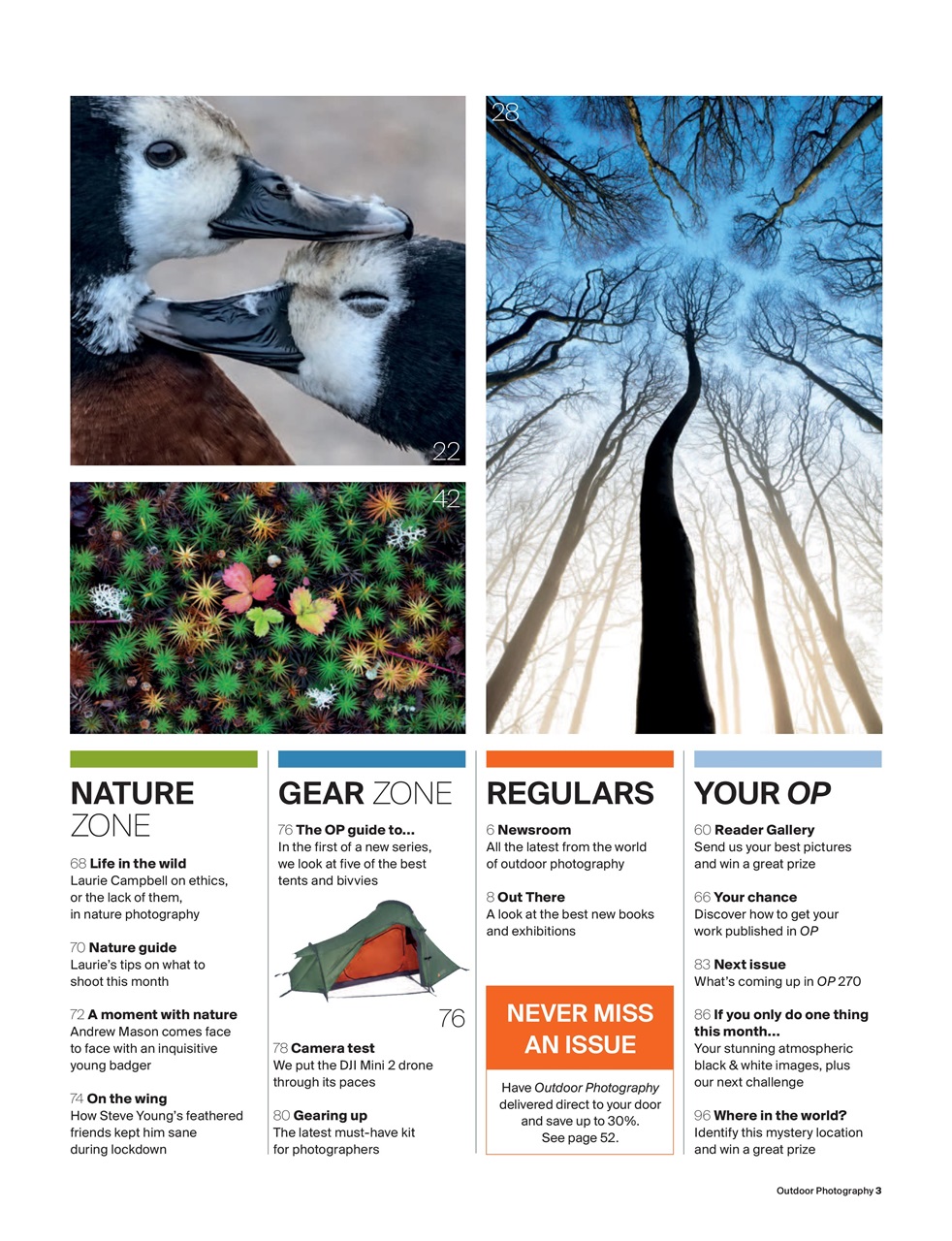 Outdoor Photography Preview Pages