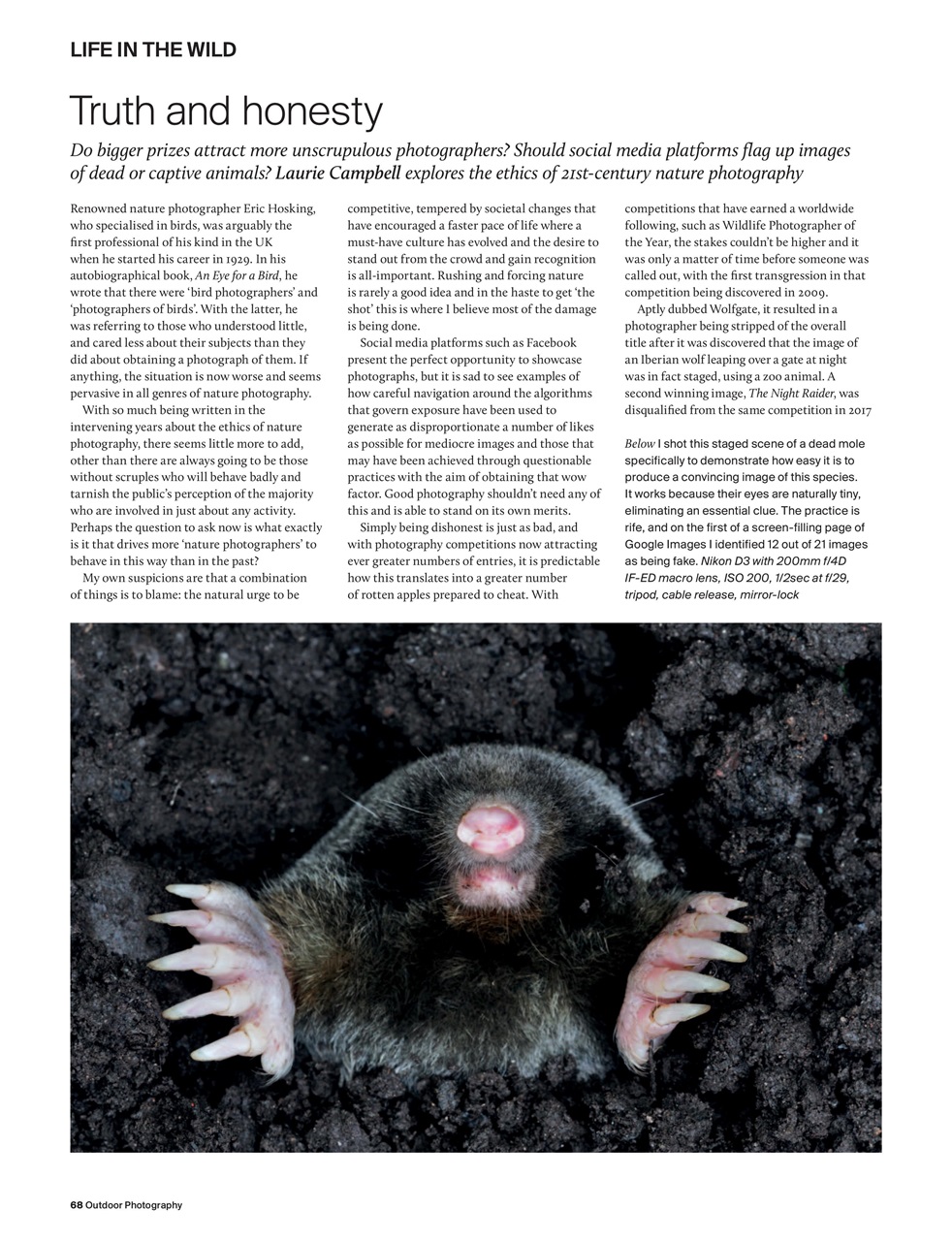 Outdoor Photography Preview Pages