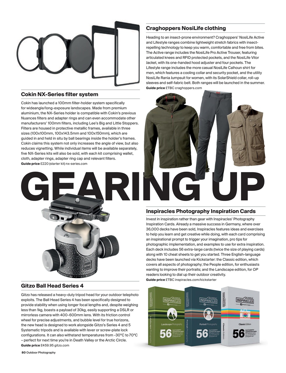 Outdoor Photography Preview Pages