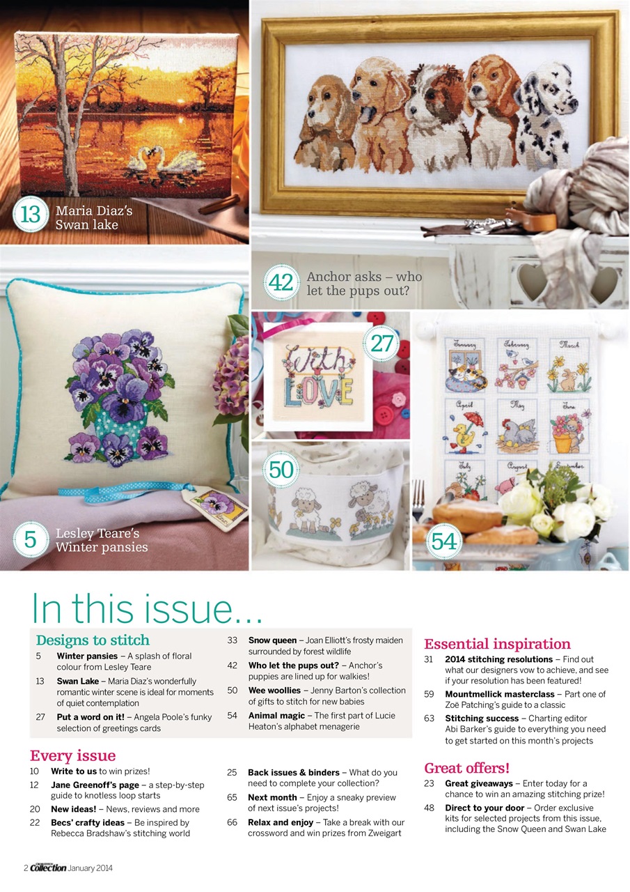 Cross Stitch Collection Preview Pages