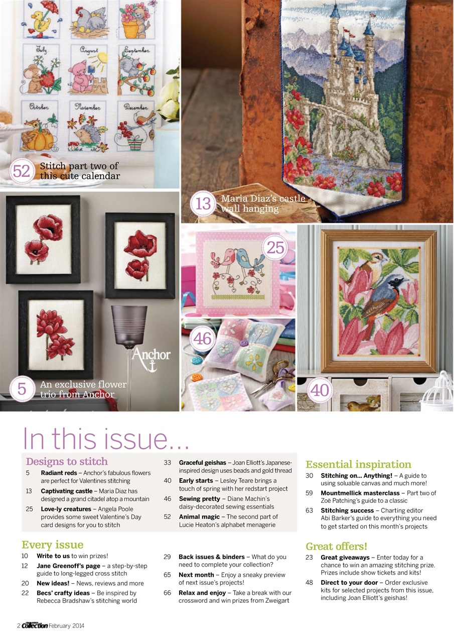 Cross Stitch Collection Preview Pages