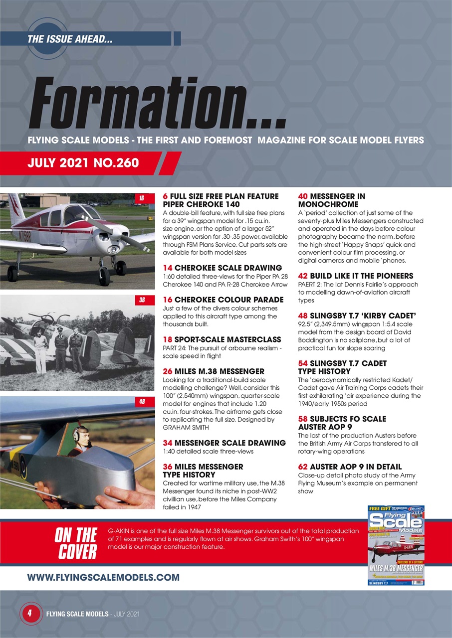 Radio Control Model Flyer Preview Pages
