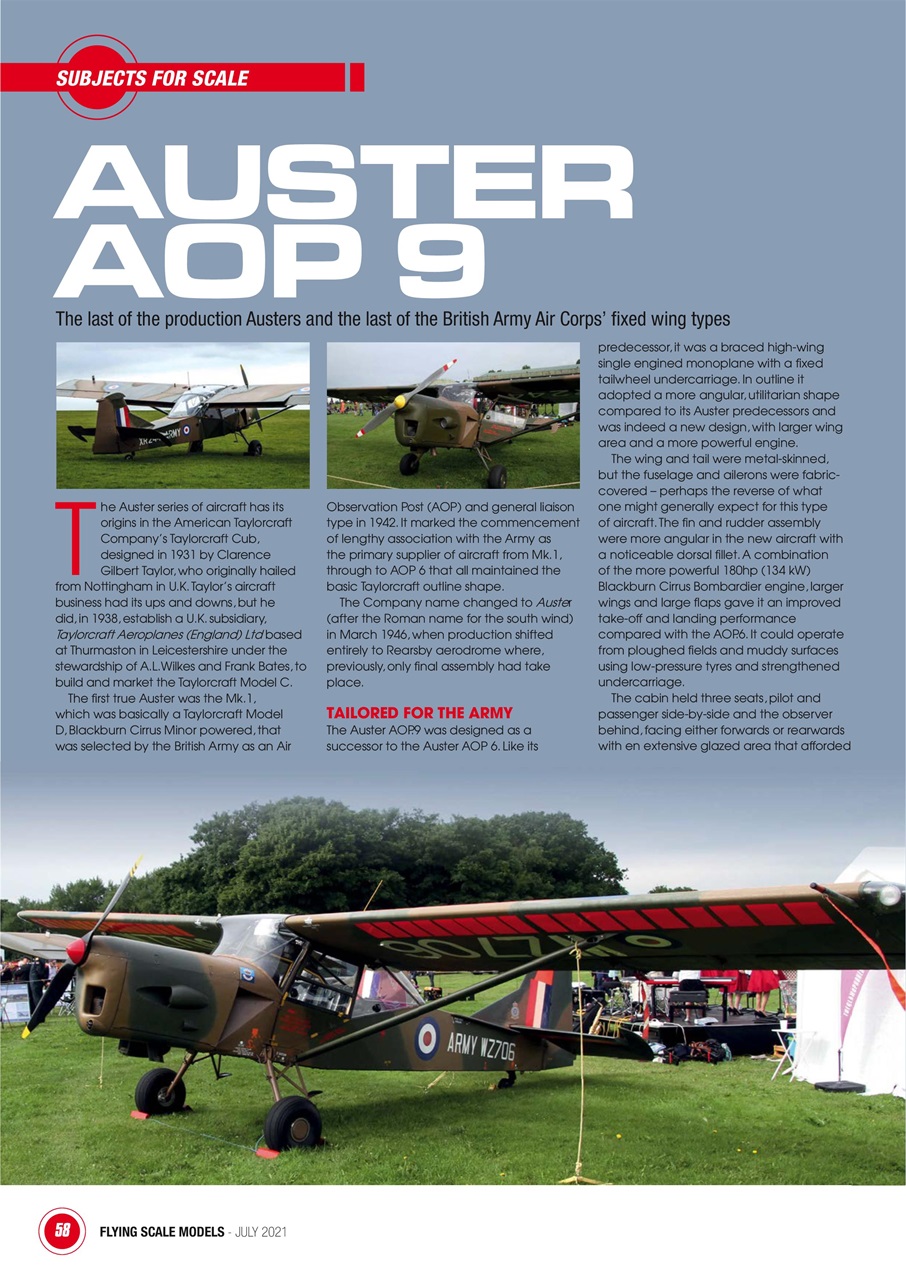 Flying Scale Models Preview Pages