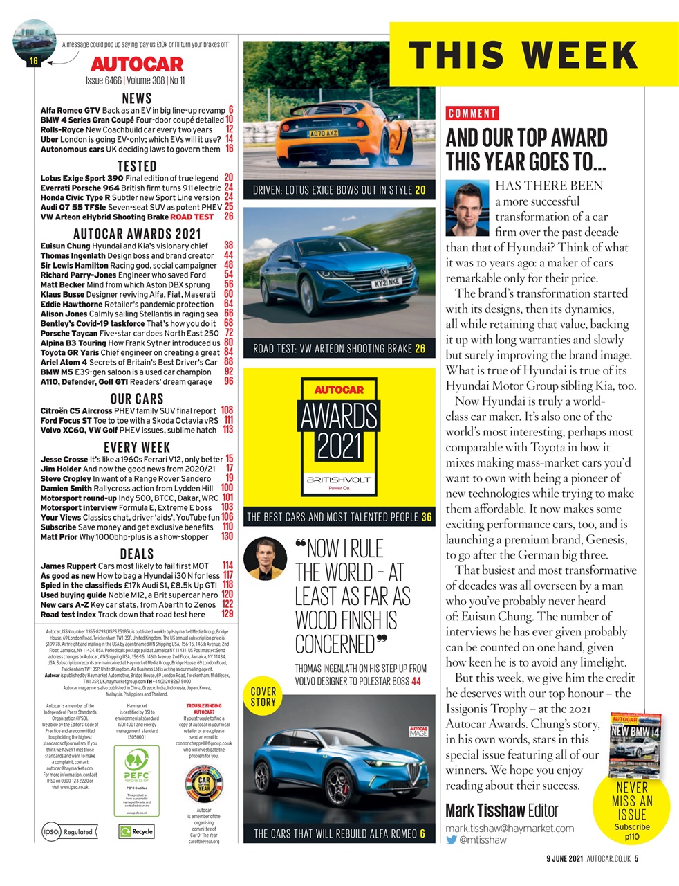 Autocar Preview Pages